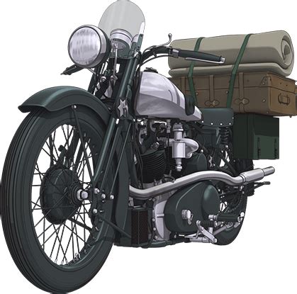 kino's journey hermes.